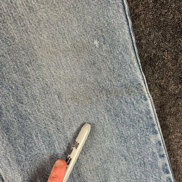 Vtg Levi's 517 Bootcut Denim Men's Jeans 33X34(30X33) Orange Tab USA - Picture 5 of 15